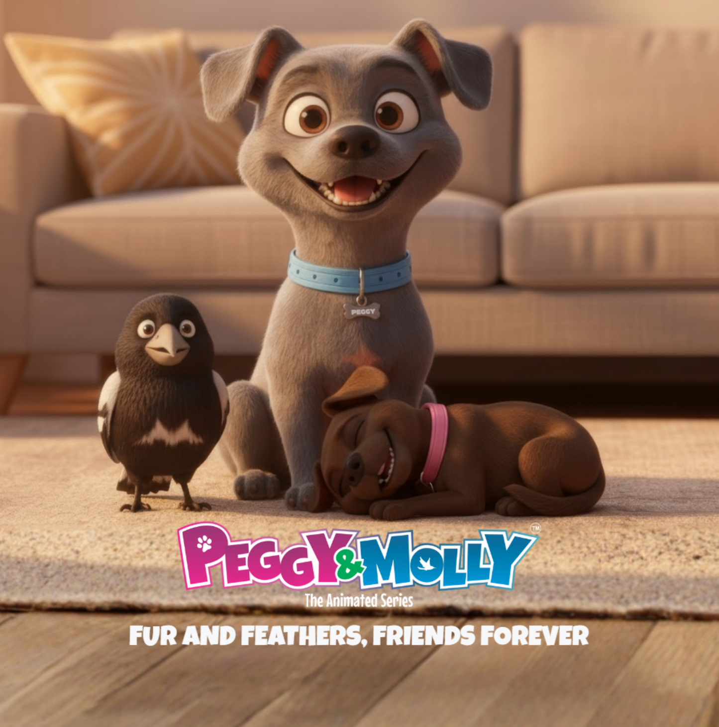 Peggy and Molly – The Animated Series Paperback Issue 1