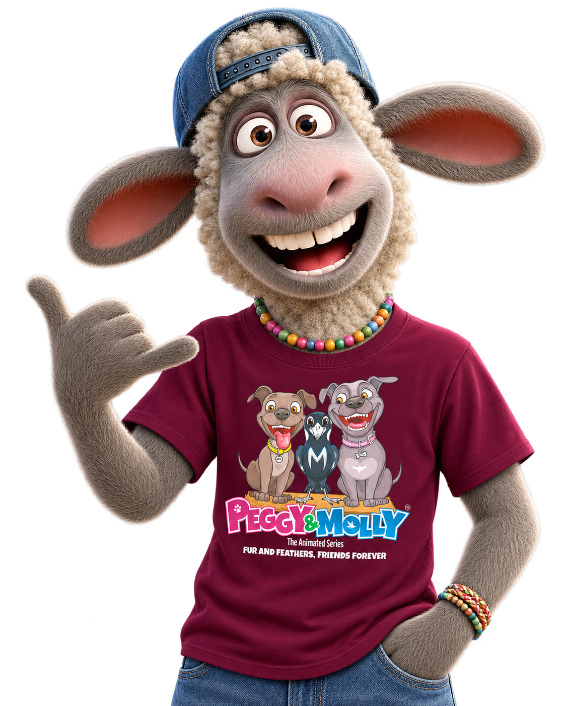 Peggy and Molly New Logo Heavyweight T-shirt