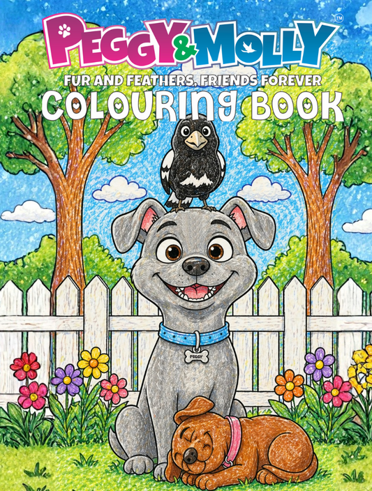 Peggy & Molly Colouring Book